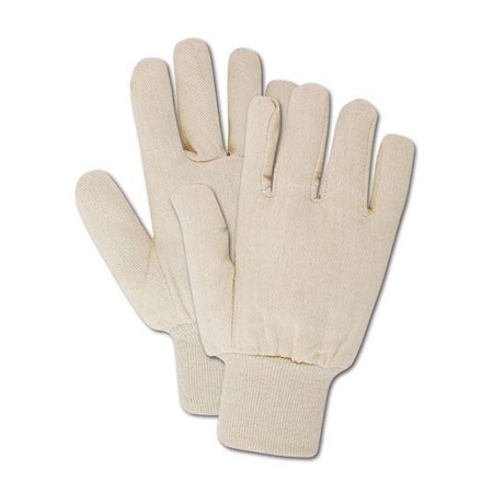 Magid Textile Gloves, Natural, 12 PK T89R